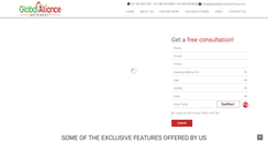 Desktop Screenshot of globalalliancematrimony.com